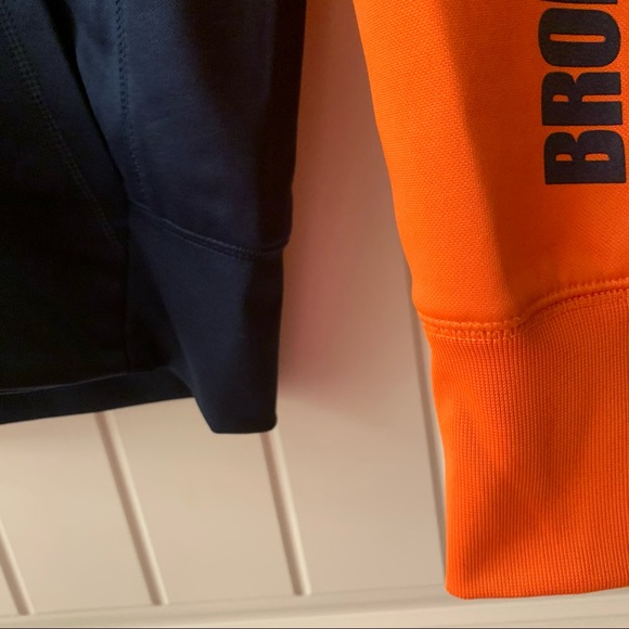 Mens Nike NFL Broncos zippered hoodie with arm detail - Picture 7 of 7